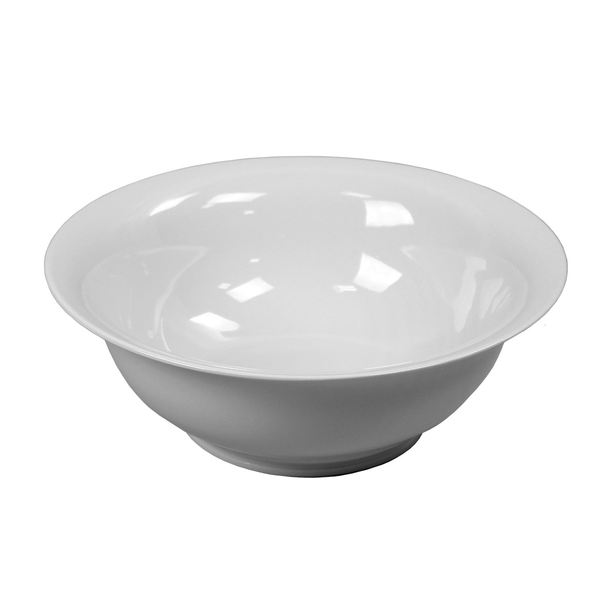 Oval Salad Bowl 72oz in White