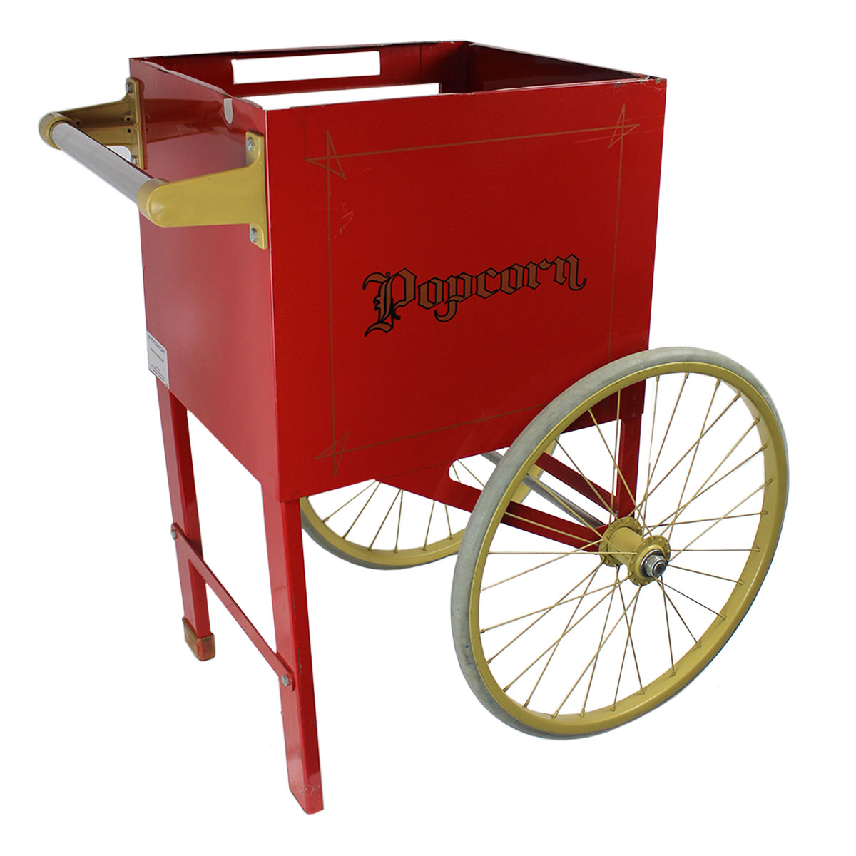 Cart on Wheels 18" for Popcorn Machine