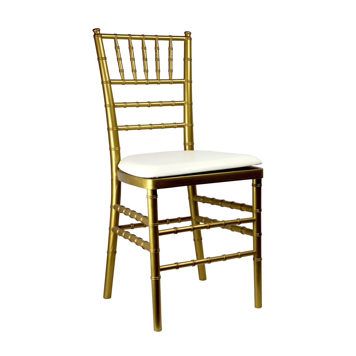 X-Gold Chiavari Resin Chair With Pad (limited qty)