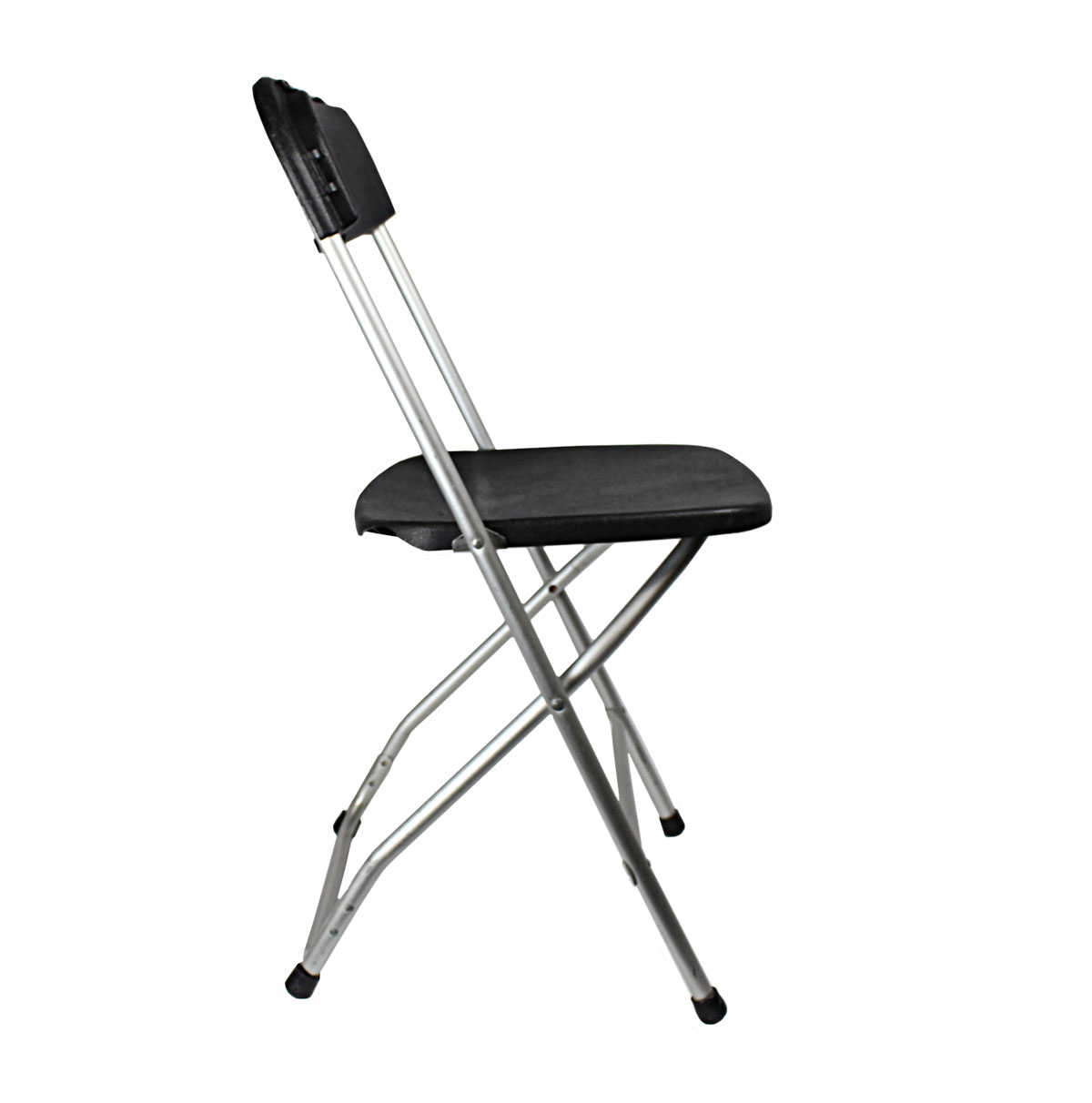 Chair Black Plastic Folding