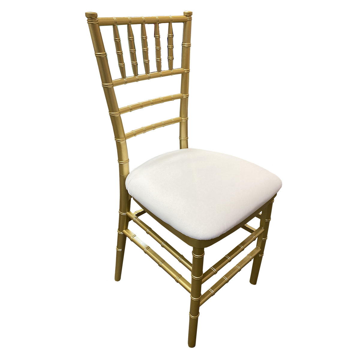Gold Chiavari Resin Chair With Pad